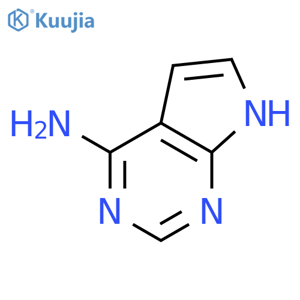7H-Pyrrolo[2,3-d]pyrimidin-4-amine structure