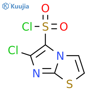 6-Chloroimidazo2,1-B1,3Thiazole-5-Sulfonyl Chloride structure