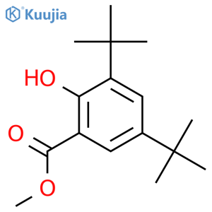 Methyl 3,5-Di-tert-butylsalicylate structure