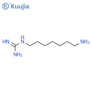 Guanidine,N-(7-aminoheptyl)- structure