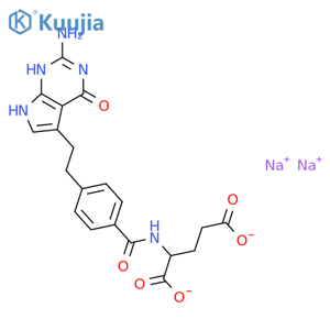 Pemetrexed disodium structure