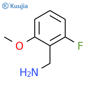 1-(2-fluoro-6-methoxyphenyl)methanamine structure