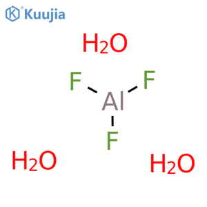 Aluminum;trifluoride;trihydrate structure