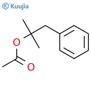 Dimethylbenzylcarbinyl acetate;1,1-Dimethyl-2-phenylethyl acetate structure