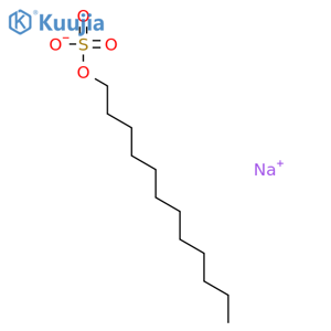 Sodium dodecyl sulfate structure