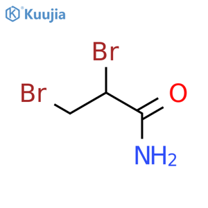 2,3-Dibromopropionamide structure