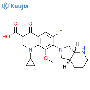 Moxifloxacin structure