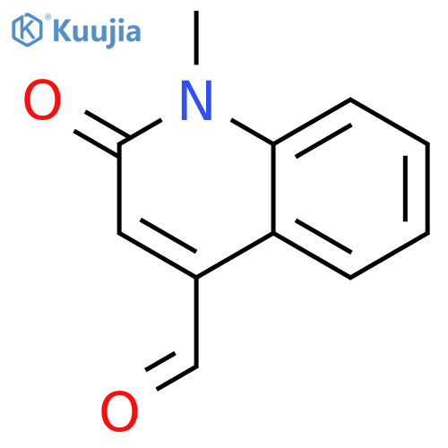 1-Methyl-2-oxo-1,2-dihydroquinoline-4-carbaldehyde structure