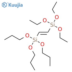 3,8-Dioxa-4,7-disilaundec-5-ene, 4,4-diethoxy-7,7-dipropoxy- structure