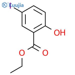 Ethyl 2-hydroxy-5-iodobenzoate structure