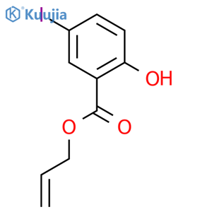 Allyl 2-hydroxy-5-iodobenzoate structure