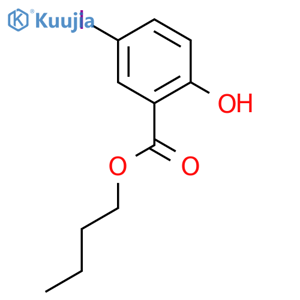 Butyl 2-hydroxy-5-iodobenzoate structure