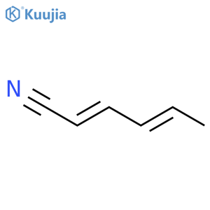 2,4-Hexadienenitrile structure