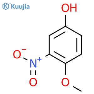 4-Methoxy-3-nitrophenol structure