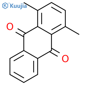 9,10-Anthracenedione,1,4-dimethyl- structure