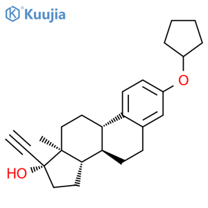 Quinestrol structure