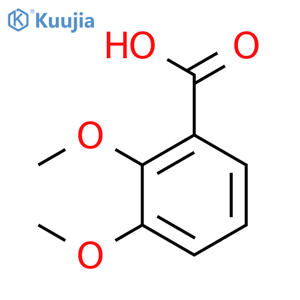 2,3-Dimethoxybenzoic acid structure