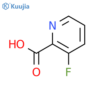 3-Fluoropyridine-2-carboxylic acid structure