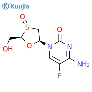 Emtricitabine S-Oxide (Mixture of Diastereomers) structure