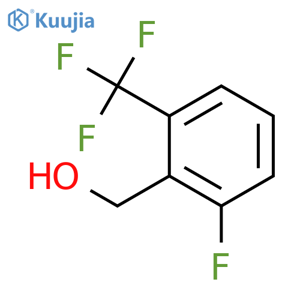 2-Fluoro-6-(trifluoromethyl)benzyl alcohol structure