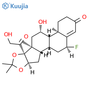 Flurandrenolide structure