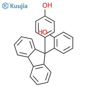 Phenol, 2-[9-(4-hydroxyphenyl)-9H-fluoren-9-yl]- structure