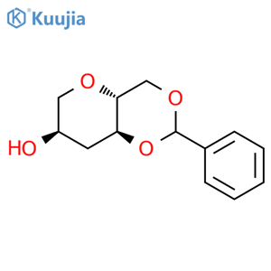 1,5-Anhydro-4,6-O-benzylidene-3-deoxy-D-glucitol structure