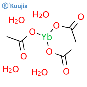 YTTERBIUM(III) ACETATE HYDRATE structure