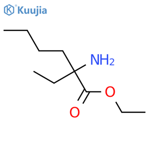 Ethyl 2-amino-2-ethylhexanoate structure