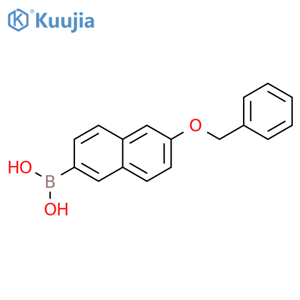 6-Benzyloxynaphthalene-2-boronic Acid structure