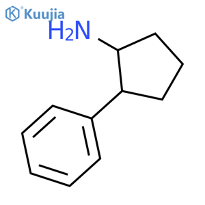 2-phenylcyclopentanamine structure