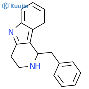 1H-Pyrido[4,3-b]indole,2,3,4,9-tetrahydro-1-(phenylmethyl)- structure