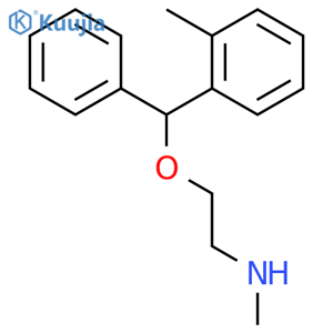 Ethanamine,N-methyl-2-[(2-methylphenyl)phenylmethoxy]- structure