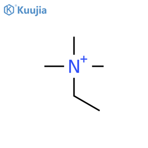 Ethanaminium,N,N,N-trimethyl- structure