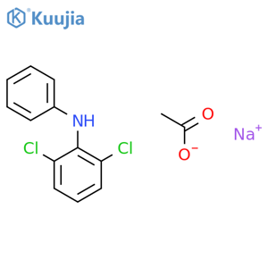 Diclofenac sodium structure