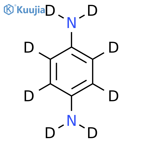 1,4-Benzene-2,3,5,6-d4-di(amine-d2),radical ion(1+) (9CI) structure