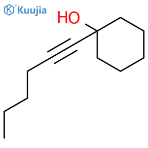 Cyclohexanol,1-(1-hexyn-1-yl)- structure