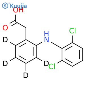 Diclofenac-d structure