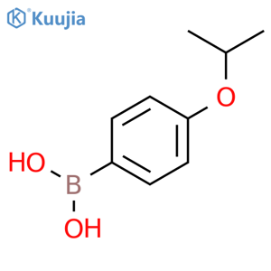 [4-(propan-2-yloxy)phenyl]boronic acid structure