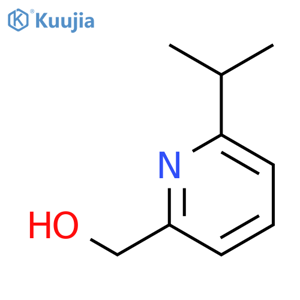 6-(propan-2-yl)pyridin-2-ylmethanol structure