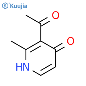 4(1H)-Pyridinone,3-acetyl-2-methyl- structure