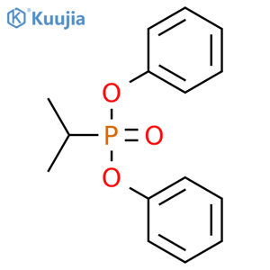 Phosphonic acid,P-(1-methylethyl)-, diphenyl ester structure