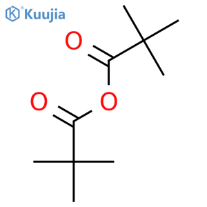 Trimethylacetic anhydride structure