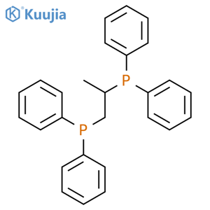 Phosphine,1,1'-(1-methyl-1,2-ethanediyl)bis[1,1-diphenyl- structure