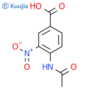 4-Acetamido-3-nitrobenzoic acid structure