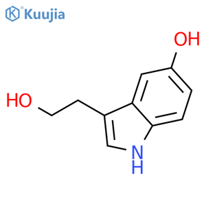 5-Hydroxyindole-3-ethanol structure