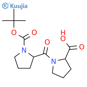 Boc-Pro-Pro-OH structure