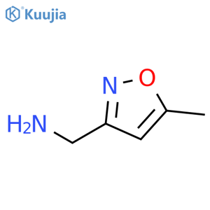 (5-methyl-1,2-oxazol-3-yl)methanamine structure