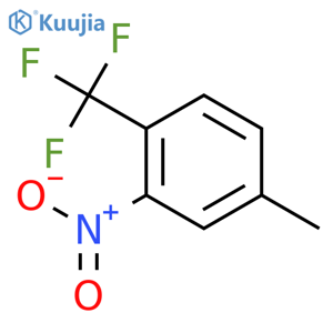 4-Methyl-2-nitro-1-(trifluoromethyl)benzene structure