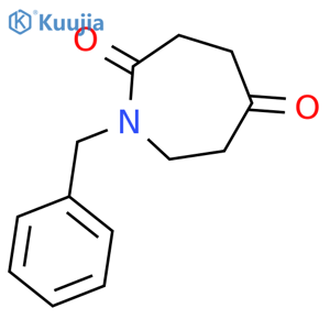 1-Benzylazepane-2,5-dione structure